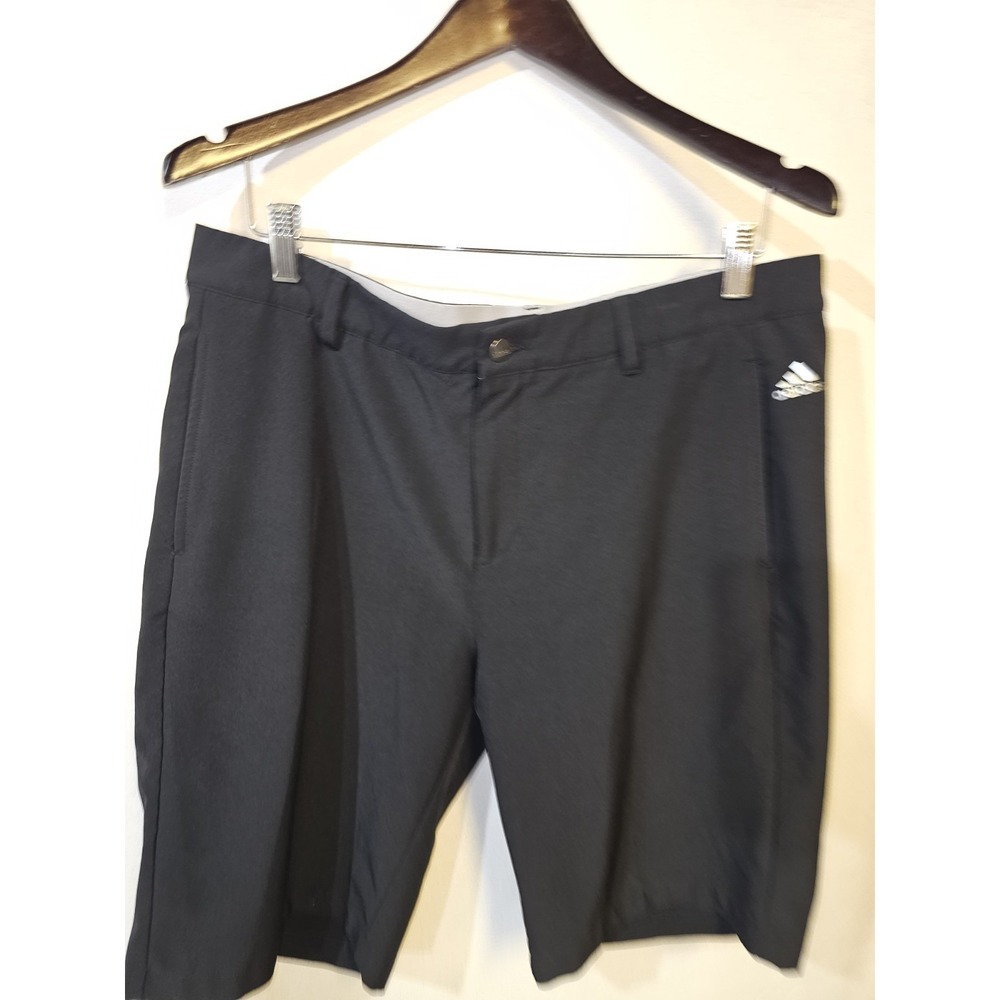 Adidas Golf Shorts Black Size 35 Performance Lightweight Athletic